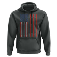 Fitness Gym Barbell Powerlifting Patriotic American Flag Hoodie - Wonder Print Shop