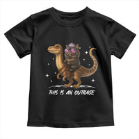 Dungeon Cat This Is An Outrage Toddler T Shirt Funny Princess Kitten Dinosaur - Wonder Print Shop