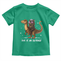 Dungeon Cat This Is An Outrage Toddler T Shirt Funny Princess Kitten Dinosaur - Wonder Print Shop