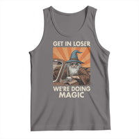 Funny Wizard RPG Gamer Tank Top Get In Loser We Are Doing Magic - Wonder Print Shop