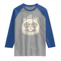 Dungeon Cat This Is An Outrage Raglan Shirt Funny Princess Kitten - Wonder Print Shop