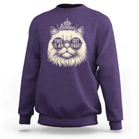 Dungeon Cat This Is An Outrage Sweatshirt Funny Princess Kitten - Wonder Print Shop
