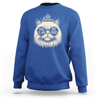 Dungeon Cat This Is An Outrage Sweatshirt Funny Princess Kitten - Wonder Print Shop