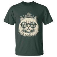 Dungeon Cat This Is An Outrage T Shirt Funny Princess Kitten - Wonder Print Shop