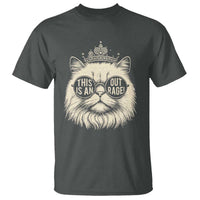 Dungeon Cat This Is An Outrage T Shirt Funny Princess Kitten - Wonder Print Shop