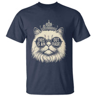 Dungeon Cat This Is An Outrage T Shirt Funny Princess Kitten - Wonder Print Shop