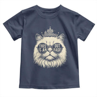 Dungeon Cat This Is An Outrage Toddler T Shirt Funny Princess Kitten - Wonder Print Shop