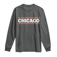 Chicago Long Sleeve Shirt Classic Retro City Illinois IL Lake Michigan Midwest Pride - Wonder Print Shop