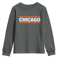 Chicago Youth Sweatshirt Classic Retro City Illinois IL Lake Michigan Midwest Pride - Wonder Print Shop