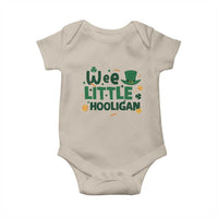 Funny St Patrick's Day Wee Little Hooligan Baby Onesie Shamrock