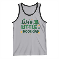 Funny St Patrick's Day Wee Little Hooligan Tank Top Shamrock