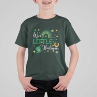 Funny Wee Little Hooligan T Shirt For Kid St Patrick's Day Shamrock Rainbow