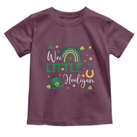 Funny Wee Little Hooligan Toddler T Shirt St Patrick's Day Shamrock Rainbow