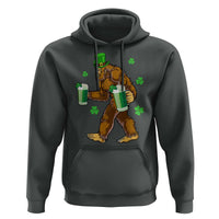 Funny Bigfoot St Patrick's Day Irish Beer Drinking Hoodie