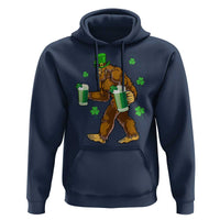 Funny Bigfoot St Patrick's Day Irish Beer Drinking Hoodie