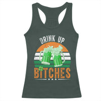 Funny St Patrick's Day Irish Beer Drinking Racerback Tank Top Drink Up Bitches Beer Mug
