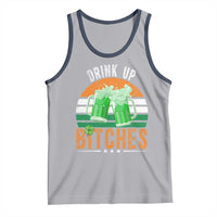 Funny St Patrick's Day Irish Beer Drinking Tank Top Drink Up Bitches Beer Mug