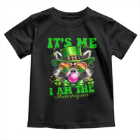 Funny It's Me I Am The Shenanigans Toddler T Shirt St Patrick's Day Racoon Shamrock