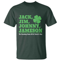 Funny St Patricks Day Irish Fathers Jack Jim Johnny Jameson T Shirt