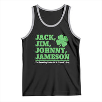 Funny St Patricks Day Irish Fathers Jack Jim Johnny Jameson Tank Top