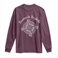 St Brigids Day Long Sleeve Shirt Beannacht Brighdhe Gaelic Irish Imbolc