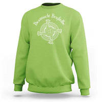St Brigids Day Sweatshirt Beannacht Brighdhe Gaelic Irish Imbolc
