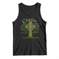 Christ St Patrick Pray For Us Christian Catholic Religious Celtic Cross Tank Top