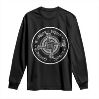 St Brigids Day Long Sleeve Shirt Warrior Brigid Fire Imbloc Goddess Gaelic Willow Cross