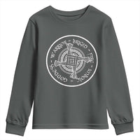 St Brigids Day Youth Sweatshirt Warrior Brigid Fire Imbloc Goddess Gaelic Willow Cross