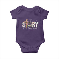 True Story He Is Risen Baby Onesie Christian Easter Day Religious Bible Verse