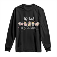 The Lord Is My Shepherd Long Sleeve Shirt Christian Easter Day Religious Sheep