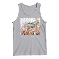 He Is Not Here He Has Risen Tank Top Christian Easter Religious Bible Verse