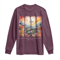 My Sin Was Great His Love Was Greater Long Sleeve Shirt Christian Easter Religious Bible Verse