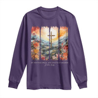 My Sin Was Great His Love Was Greater Long Sleeve Shirt Christian Easter Religious Bible Verse