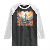 My Sin Was Great His Love Was Greater Raglan Shirt Christian Easter Religious Bible Verse