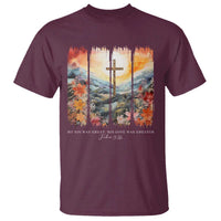 My Sin Was Great His Love Was Greater T Shirt Christian Easter Religious Bible Verse