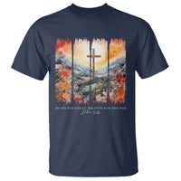 My Sin Was Great His Love Was Greater T Shirt Christian Easter Religious Bible Verse