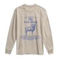 The Parable Of The Lost Sheep Long Sleeve Shirt Christian Bible Verse Matthew 18