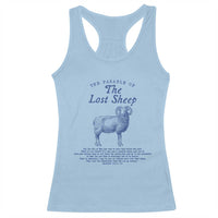 The Parable Of The Lost Sheep Racerback Tank Top Christian Bible Verse Matthew 18