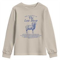The Parable Of The Lost Sheep Youth Sweatshirt Christian Bible Verse Matthew 18