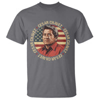 Cesar Chavez T Shirt March Holiday Hispanic Heritage American Map