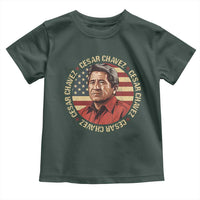 Cesar Chavez Toddler T Shirt March Holiday Hispanic Heritage American Map