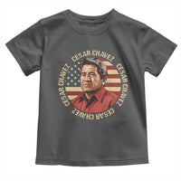 Cesar Chavez Toddler T Shirt March Holiday Hispanic Heritage American Map