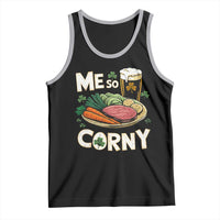Funny St Patricks Day Me So Corny Tank Top Stout Irish Corned Beef