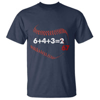 Funny 6432 67 Baseball T Shirt Double Play Outs Baseball Player