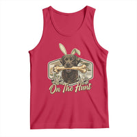Funny Egg Hunter Tank Top On The Hunt Camo Easter Labrador Dog