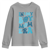 Funny In My Boy Mom Era Youth Sweatshirt Mother's Day
