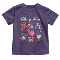 Mama Christian Religious Toddler T Shirt She Is Mom Mother's Day Jesus Flowers Bow