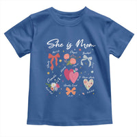 Mama Christian Religious Toddler T Shirt She Is Mom Mother's Day Jesus Flowers Bow