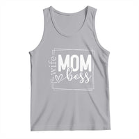 Funny Wife Mom Boss Tank Top Motherhood Mother's Day